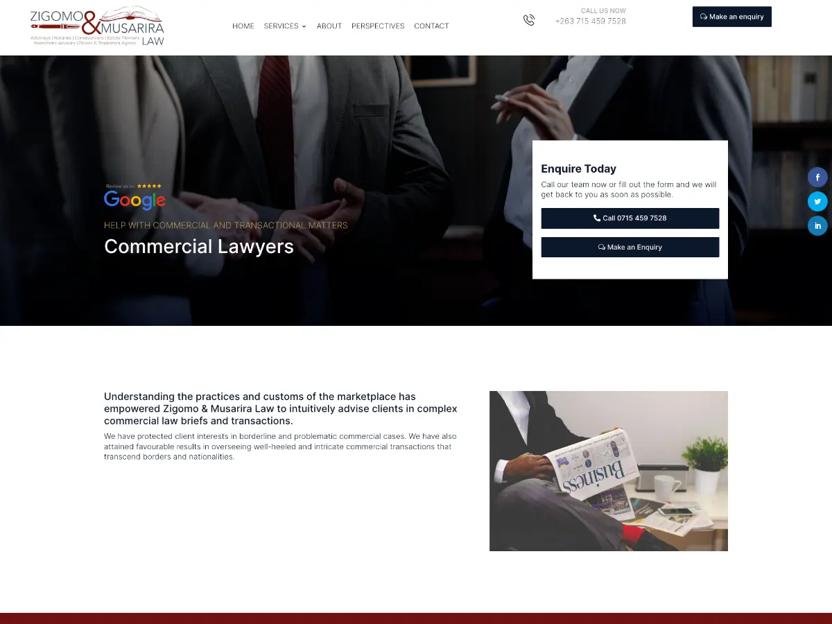 zigomo commercial law
