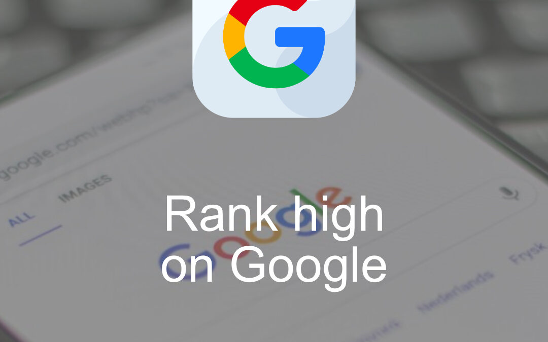How do I rank higher on Google?